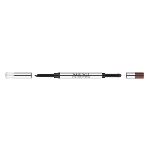 Malu Wilz Duo Eye Brow Styler donkerbruin nr.08