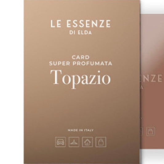 Fragrance card Topazio